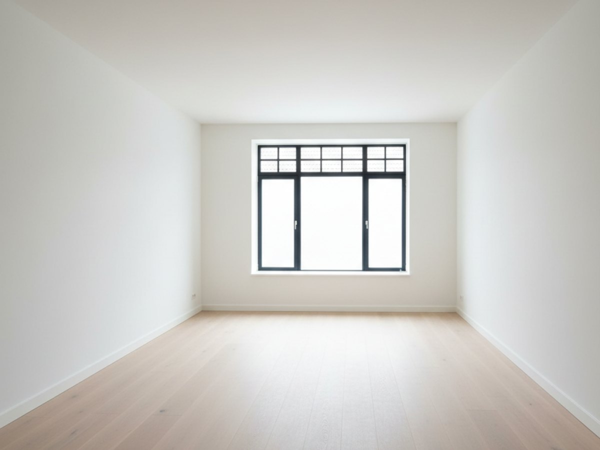 Vers geschilderd modern interieur